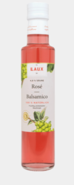 LAUX Rosé Balsamico 4,8% Säure
